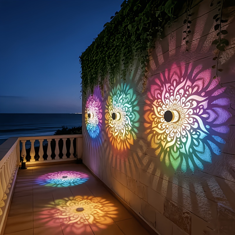 1/2/4 Packs Solar Fence Lights - огляд і ціна Outdoor Lighting Waterproof