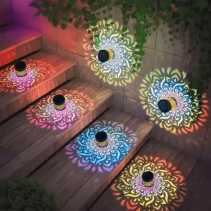 1/2/4 Packs Solar Fence Lights - огляд і ціна Outdoor Lighting Waterproof