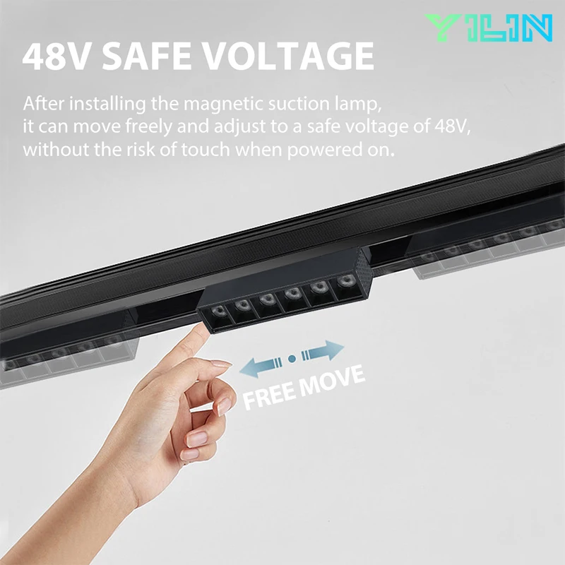LED Track Light Embedded Magne - огляд і ціна Outdoor Lighting Track