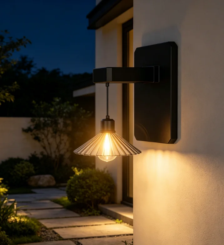 Solar Outdoor Wall Lamp Retro  - огляд і ціна Outdoor Lighting Waterproof