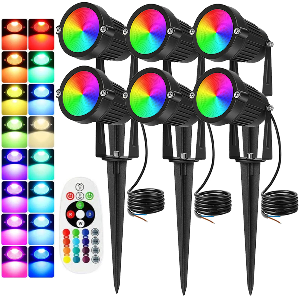 RGBW Landscape Lighting 10W wi - огляд і ціна Outdoor Lighting Ip65
